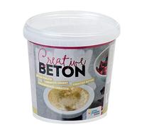 Glorex 6 2606 603 - Calcestruzzo Creativo, Massa da colata in calcestruzzo da 5 kg, indurente all'Aria, Resistente agli Agenti atmosferici, antigelo, per stampi di colata e Oggetti Decorativi