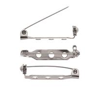 Glorex 6 3803 604 - Spilla con mandrino, 27 mm, 5 pezzi