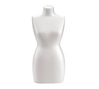 Glorex 6 3803 819 Torso di polistirolo, Bianco, 7 x 5 x 5 cm