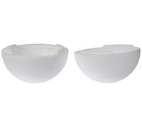 Glorex 6 3803 839 di polistirolo Sfera, polistirolo, Bianco, 15 x 15 x 8 cm