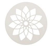 Glorex 6 3822 202 - Bastoncini di carta per acchiappasogni, 6 pezzi, 12 cm, colore: Bianco