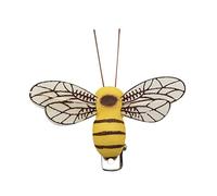 Glorex 6 7101 060 - Api Decorative, 2 Pezzi in Giallo e Nero, Circa 5 x 1 cm, per Decorare e Regalare