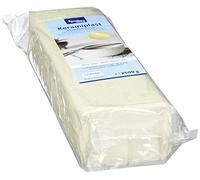 Glorex 301-Keramiplast, Argilla per Modellare indurente all'Aria, Bianca, Circa, pronta all'Uso e malleabile, a Base Naturale, Colore White, 2500 g, 6 8070 301