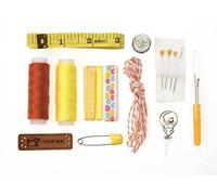 Glorex 6 8619 813 Cucito di Set Viola Rose, Poliestere, Giallo, 14 x 8.6 x 2 cm