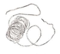 Glorex Bouillon Placcato Argento 1,5 mm, Filo, Argento, 9.5 x 8.5 x 0.5 cm