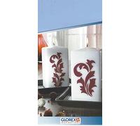 GLOREX Cera Decorativa, Azzurro, 20 x 11,6 x 0,1 cm