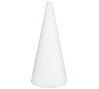 Glorex Coni in polistirolo, Bianco, 20 x 9 x 1,5 cm