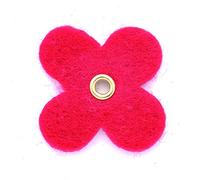 Glorex Fiori di Feltro, FLIZ, Rosso, 11 x 9.5 x 1 cm