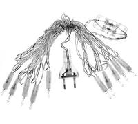 Glorex GmbH- Glorex 425-Mini Catena Luminosa Bianca, 10 luci con Interruttore, lineare, Colore White, Unknown, 6 1210 425
