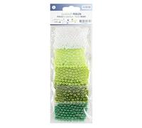 GLOREX Kit Perline, Verde, 6mm