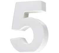 Glorex Numero di Cartone: 5, FSC Mix, Bianco, 10 x 7 x 3,5 cm