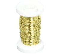 GLOREX Ottone Filo 0,6 mm Filo Marrone 8.69 x 8.5 x 3 cm