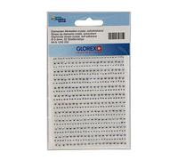 GLOREX P & D autoadesiva Mini-Chain Diamanti Cristallo 2/3 mm. 22 per Striscia, plastica, Argento, 14.5 x 8.6 x 0.2 cm