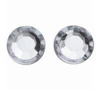 Glorex P e D Diamanti Rotondo 6 mm Crystal Autoadesivo, Plastica, Argento, 14.5 x 8.6 x 0.2 cm