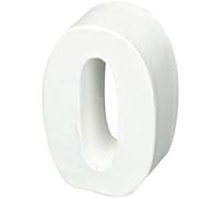 Glorex Papp di Numero 0, CERTIFICATA FSC, Bianco, 10 x 7 x 3,5 cm