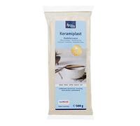 Glorex 6 8070 101 in Ceramica, Plastilina, Bianco, 500 g, unità