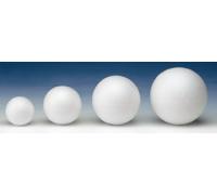 Glorex - Sfera di polistirolo, 7 x 7 x 7 cm, Colore: Bianco