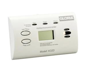 Gloria 25180571 KO2D Rilevatore monossido di carbonio a batteria Rileva Monossi
