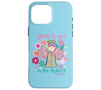 Gloria a Dio nel più alto Angelo Luca 2:14 Christian Custodia per iPhone 16 Pro Max