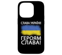 Gloria all'Ucraina Gloria agli eroi Lingua ucraina Custodia per iPhone 14 Pro