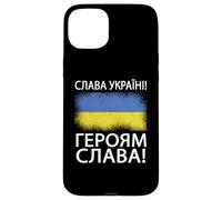 Gloria all'Ucraina Gloria agli eroi Lingua ucraina Custodia per iPhone 15 Plus
