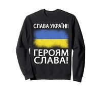 Gloria all'Ucraina Gloria agli Eroi Lingua Ucraina Felpa