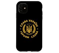 Gloria all'Ucraina Gloria agli eroi Tryzub ucraino Custodia per iPhone 11