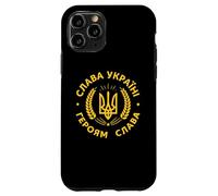 Gloria all'Ucraina Gloria agli eroi Tryzub ucraino Custodia per iPhone 11 Pro