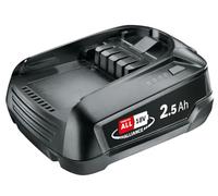GLORIA Batteria BOSCH 18V 2,5 Ah | Agli Ioni di Litio 18 V | POWER FOR ALL | Batteria per attrezzi da giardino GLORIA 18V | Compatibile con oltre 150 prodotti del sistema BOSCH POWER FOR ALL ALLIANCE