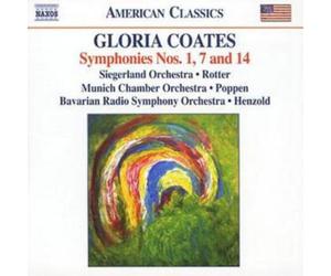 Gloria Coates Symphones Nos. 1, 7 and 14 (CD) Album