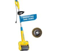 GLORIA Diserbante e Spazzola Elettrica MultiBrush speedcontrol PLUS | Pulitore per Pietra, Fughe, Legno e Prato | Spazzola per Superfici 11-in-1 | Inclusi Spazzola per Fughe e Pietra SOFT | 500W