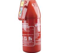 Estintore a polvere da 2 kg con pressione continua classe di fuoco 13 A 89 B C con manometro e supporto