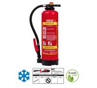 GLORIA FA6 Pro 6l Fettbrand Estintore Schiuma Resistente Al Gelo Incl. Supporto