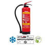 GLORIA FA6EASY 6l Fettbrand Estintore Schiuma Resistente Al Gelo Incl. Staffa U.