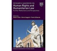 Gloria Gaggioli Research Handbook on Human Rights and Humanit (Copertina rigida)