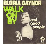 GLORIA GAYNOR - walk on by / mono 45 rpm single