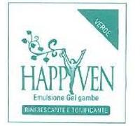 gloria Happyven verde gel gambe 150ml