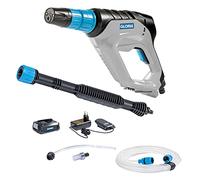 GLORIA Idropulitrice a Batteria MultiJet 18V | Set Completo | Multifunzione | Idropulitrice portatile a media pressione (max. 24,9 bar) | Set con batteria BOSCH 18V e caricabatterie | Ugello 4-in-1