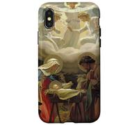 Gloria In Excelsis Deo Presepe Natalizio Latino Cattolico Custodia per iPhone X/XS