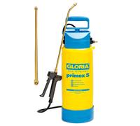 GLORIA Irroratore a pressione Primex 5 - capacità 5 l con base d'appoggio e prolunga per lancia