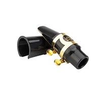 Gloria kit bocchino per sax alto con legatura, One Reed e tappo in plastica, gold