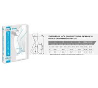 Gloria Med Autoreggenti Calza Antitrombo THROMBOSIS 18 AGH CORTO MAX tutta cosci