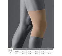 Gloria Med Ginocchiera Ortopedica, Sintetico, Beige, Media Compressione KKL.2, P