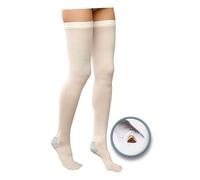 Gloriamed thrombosis 18 punta chiusa con foro d'ispezione tutta coscia autoreggente corto max misura m 1 paio