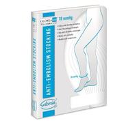 Gloriamed thrombosis 18 punta chiusa con foro d'ispezione tutta coscia autoreggente regular max misura l 1 paio