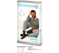 Gloria Med MAN SUPPORT 15 Calze a Compressione Graduata da Uomo, 15-18 mmHg, Pol