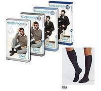 Gloria Med Man Support 15cot Gambaletto 15 Blu 2