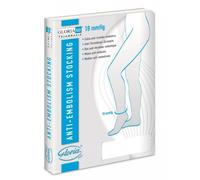 GLORIAMED THROMBOSIS 18 PUNTA CHIUSA CON FORO D'ISPEZIONE TUTTA COSCIA AUTOREGGENTE CORTO MISURA L 1 PAIO