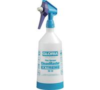 GLORIA Nebulizzatore CleanMaster EXTREME EX 10, Per pulire e disinfettare, Nebulizzatore a mano compatto, 1 L di liquido contenuto, Per prodotti con pH 4-11, Resistente agli oli
