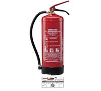 Gloria PD6GA Estintore (Abc ) Polvere Con Manometro Supporto + Placca 10LE